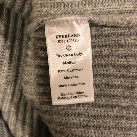 🚫SOLD🚫 Everlane The Cashmere Rib Mockneck - Picture 7 of 7